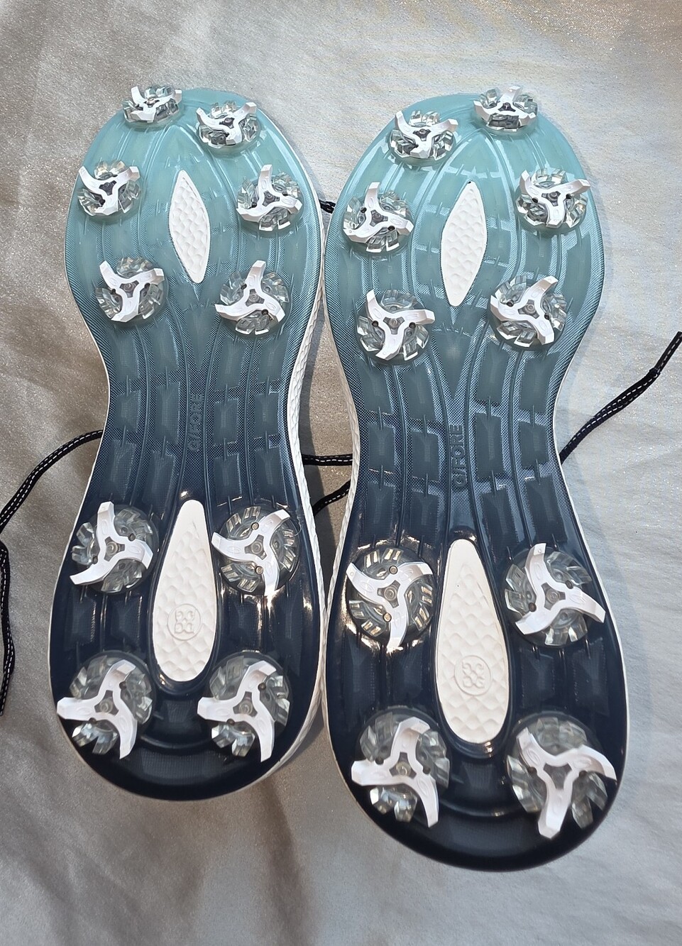 G/FORE MG4+ O2 G/LOCK Ladies Golf Shoes in Snow/Twilight Sz 9 - Picture 5 of 14